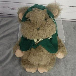 Disney‎ Ewok vtg Green Hooded Star Wars Plush
